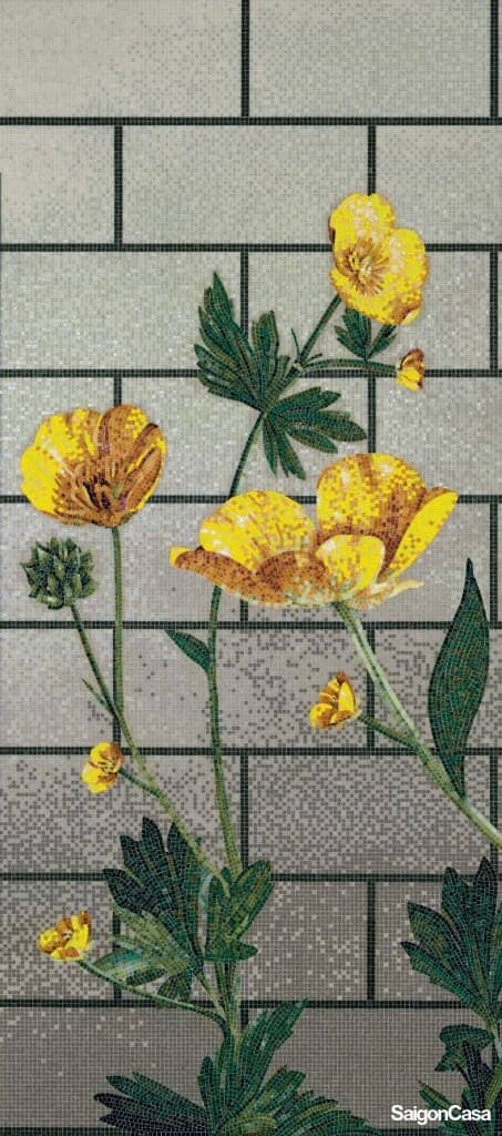Mosaic Bisazza Ranunculus