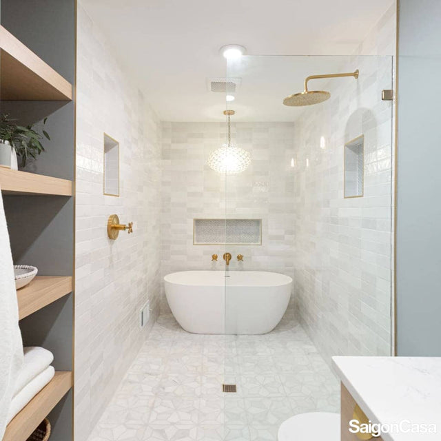 Mosaic Trang Trí Blossom - SaigonCasa | Curated Surfaces & Contemporary Living