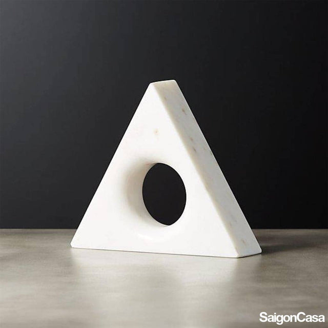 Tam Giác Đá Marble Trang Trí - SaigonCasa | Curated Surfaces & Contemporary Living