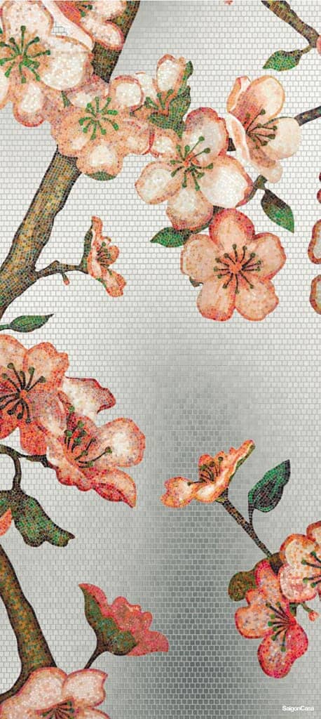 Tranh Mosaic Thủy Tinh Bisazza Home & Garden