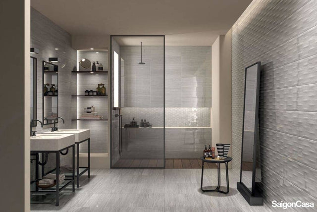 Gạch Vân Đá Motif Extra - SaigonCasa | Curated Surfaces & Contemporary Living