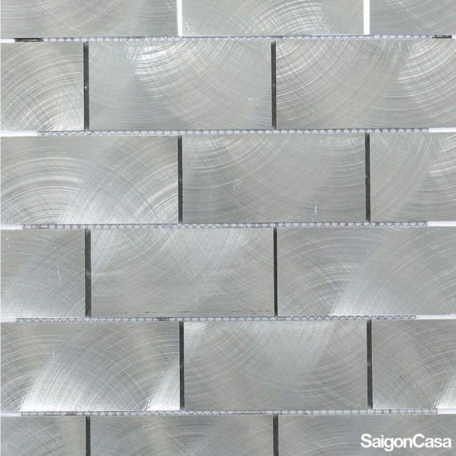 Mosaic Kim Loại Chữ Nhật - SaigonCasa | Curated Surfaces & Contemporary Living