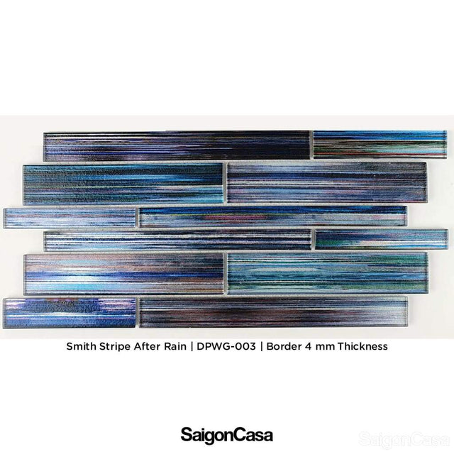 Mosaic Kính Màu Smith Stripe - SaigonCasa | Curated Surfaces & Contemporary Living