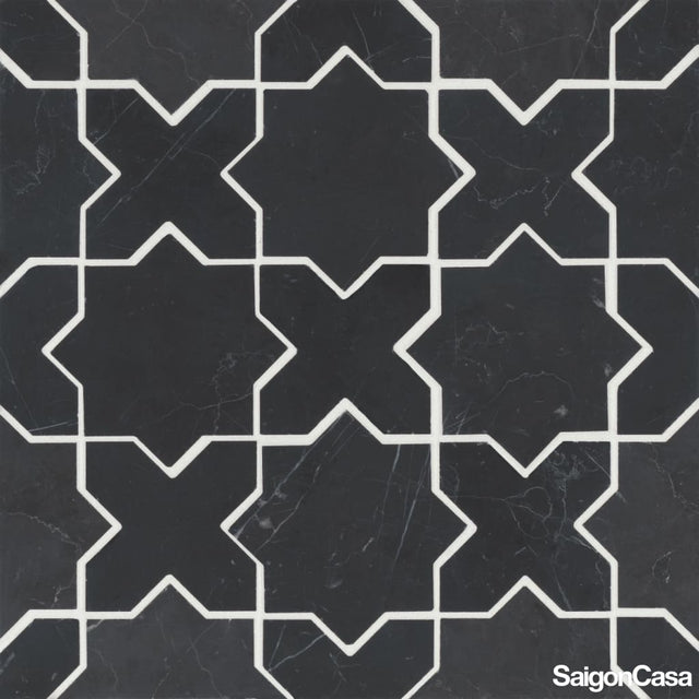 Mosaic Đá Marble Trang Trí Morocco