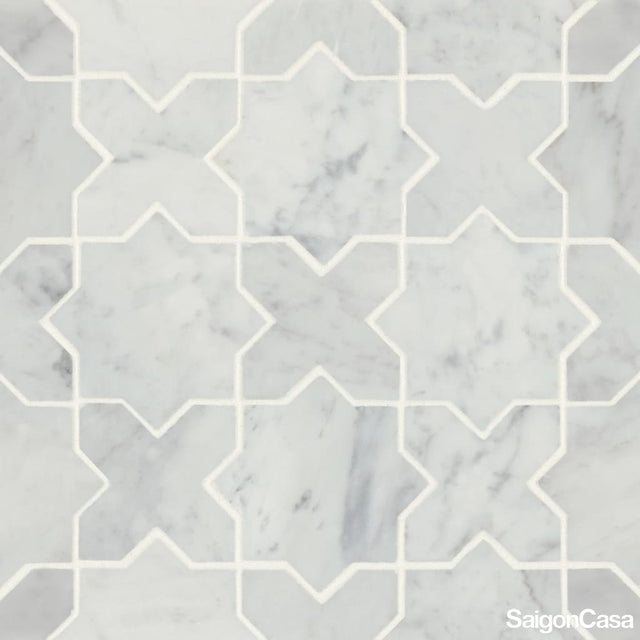 Mosaic Đá Marble Trang Trí Morocco