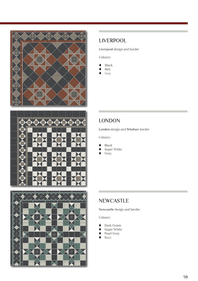 Mosaic Trang Trí Phong Cách Victoria - SaigonCasa | Curated Surfaces & Contemporary Living