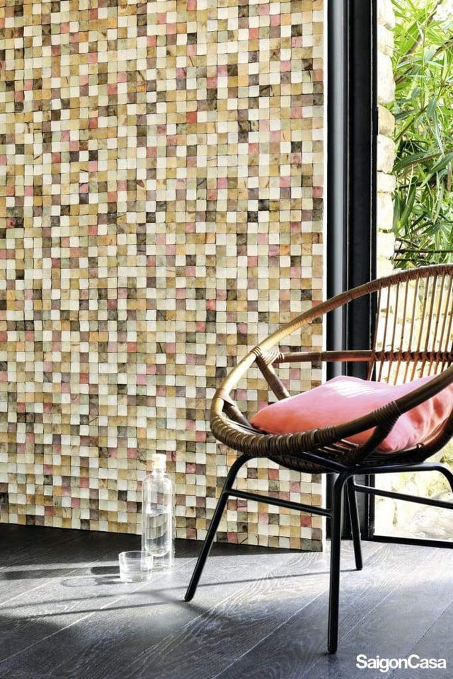 Mosaic Vỏ Dừa cocomosaico - SaigonCasa | Curated Surfaces & Contemporary Living