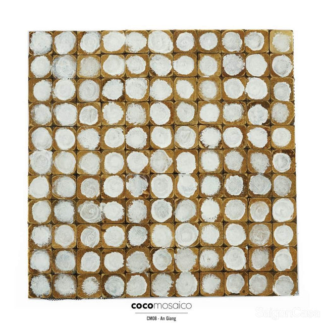 Mosaic vỏ dừa Cocomosaico Mosaic