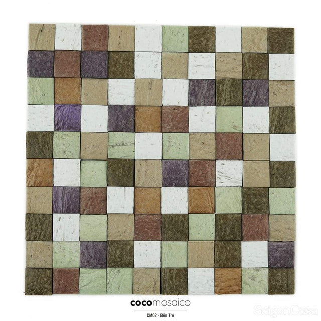 Mosaic vỏ dừa Cocomosaico Mosaic