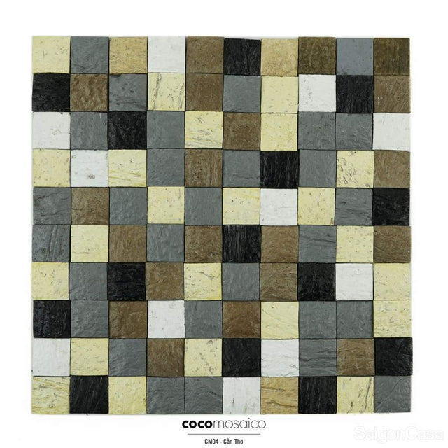 Mosaic vỏ dừa Cocomosaico Mosaic