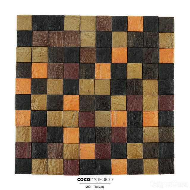 Mosaic vỏ dừa Cocomosaico Mosaic