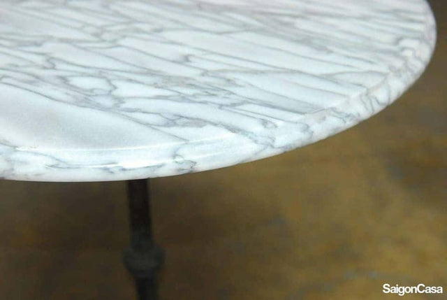 bàn ăn mặt đá marble