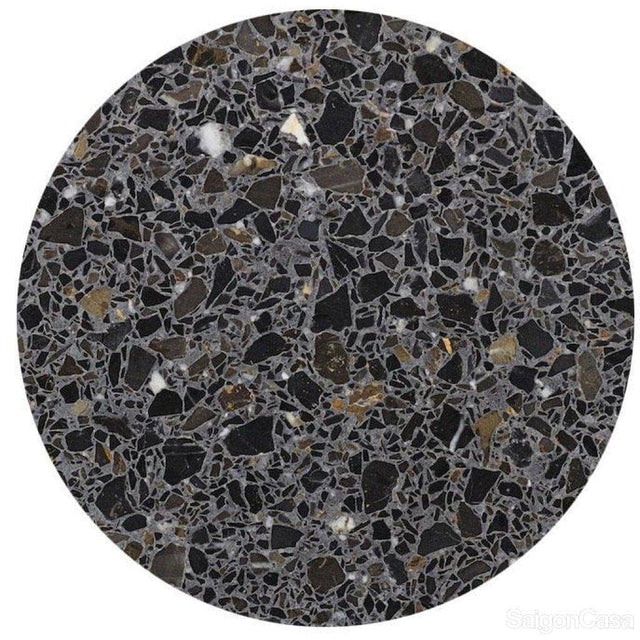 Bàn Terrazzo Tròn 1/3 - SaigonCasa | Curated Surfaces & Contemporary Living