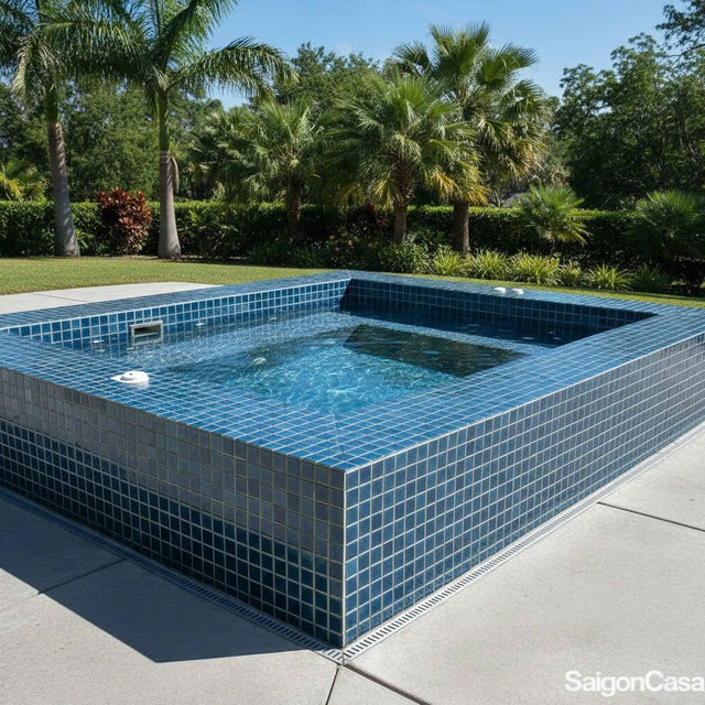 Blue Pool - SaigonCasa | Curated Surfaces & Contemporary Living