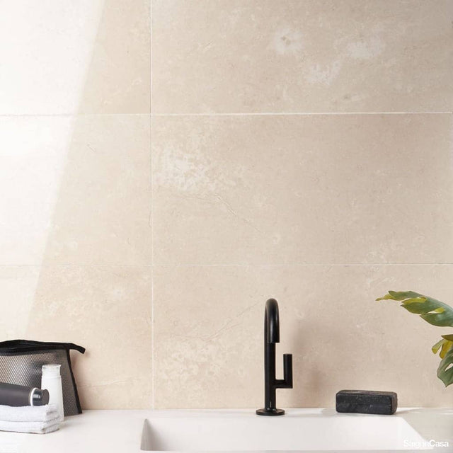 đá limestone moca cream