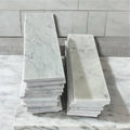 Đá Marble Carrara Thẻ 75x305 - SaigonCasa | Curated Surfaces & Contemporary Living