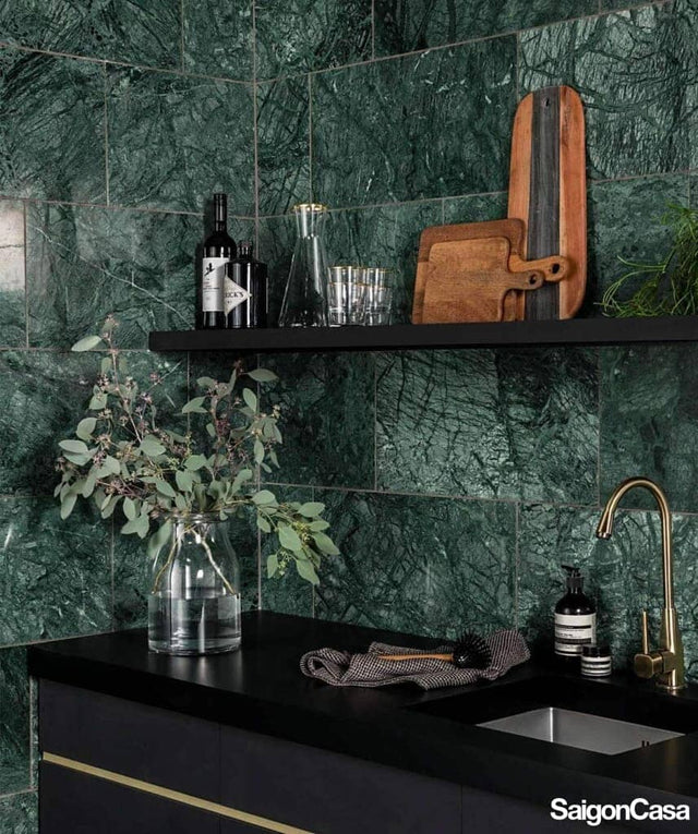 Đá Marble Emeraude - SaigonCasa | Curated Surfaces & Contemporary Living