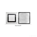 Đá Marble Frame Black & White - SaigonCasa | Curated Surfaces & Contemporary Living