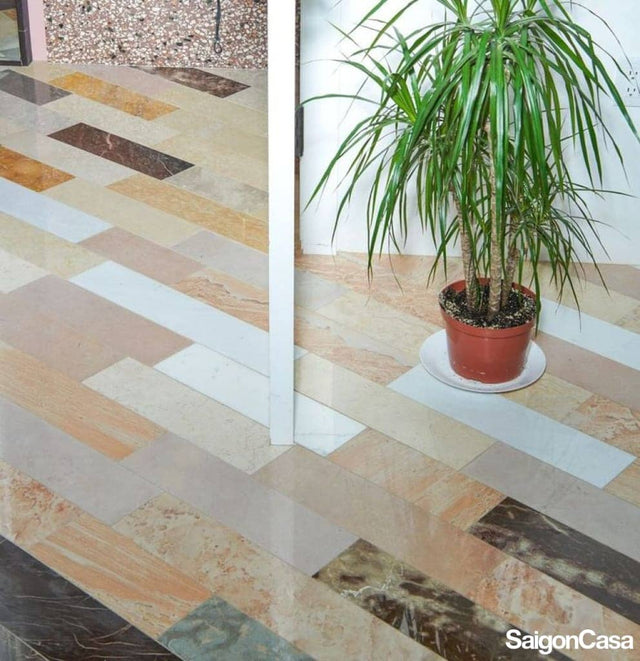 Đá Marble Phối Nhiều Màu - SaigonCasa | Curated Surfaces & Contemporary Living