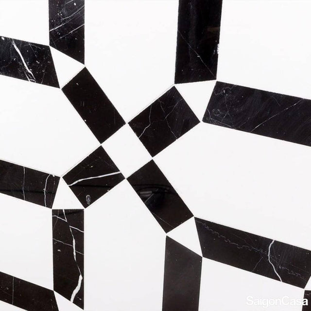 Đá Marble Trang Trí Black & White - SaigonCasa | Curated Surfaces & Contemporary Living