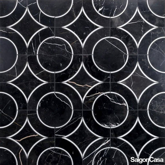 Đá marble trang trí Nero