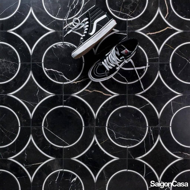 Đá marble trang trí Nero