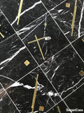Đá Marble Trang Trí Nero Tempo - SaigonCasa | Curated Surfaces & Contemporary Living