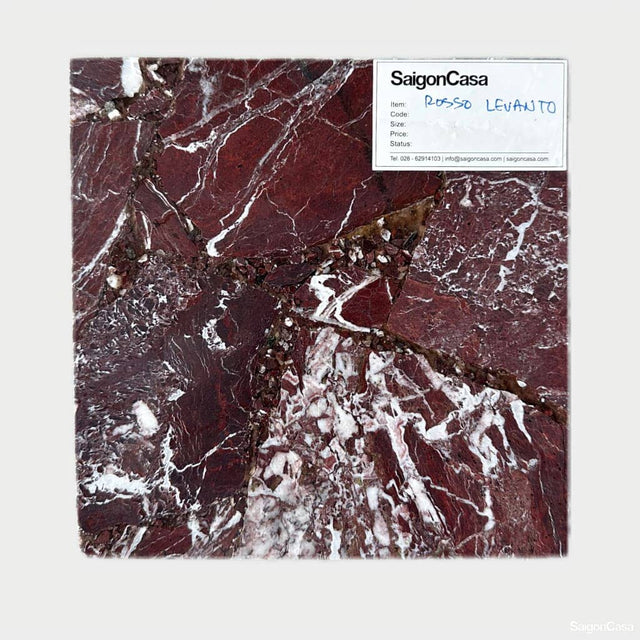 Đá marble Rosso Levanto