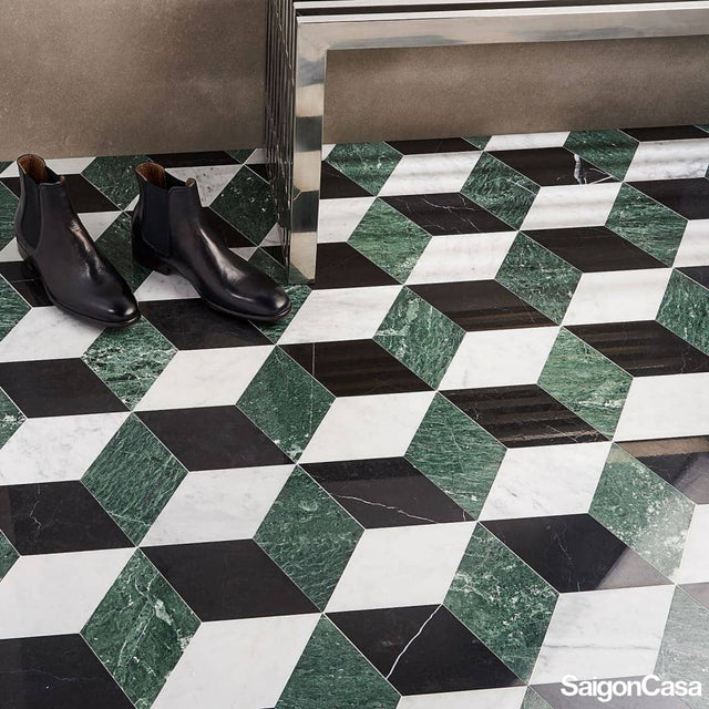 Đá Mosaic Trio Diamond - SaigonCasa | Curated Surfaces & Contemporary Living