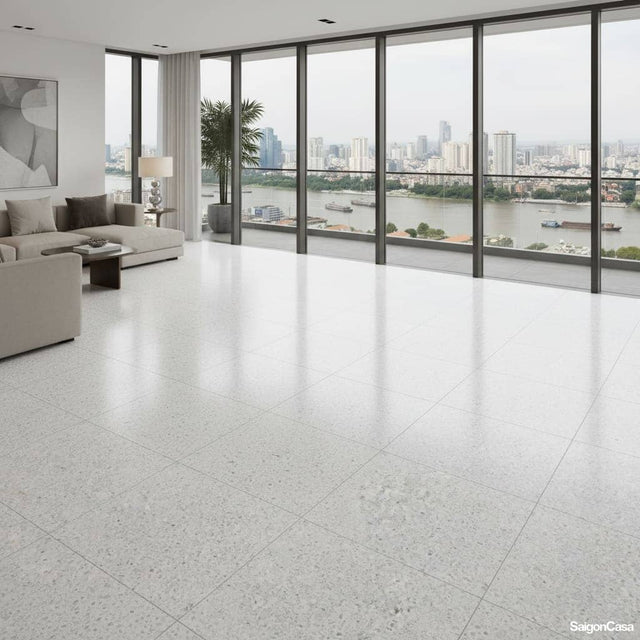 Đá Terrazzo Weibla 40x40cm - SaigonCasa | Curated Surfaces & Contemporary Living