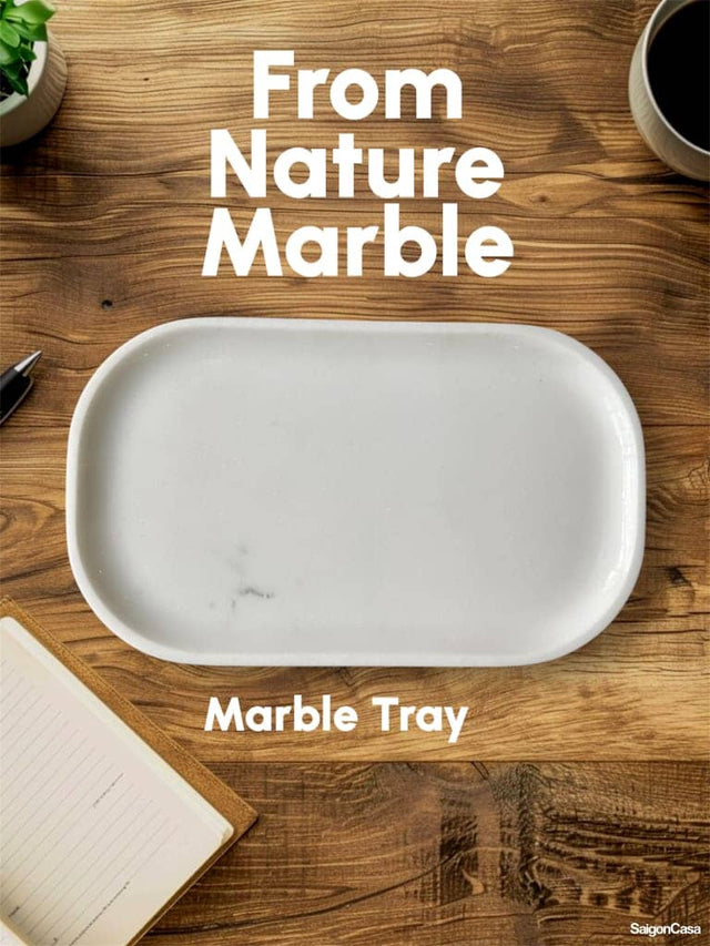 Đĩa Đá Marble - SaigonCasa | Curated Surfaces & Contemporary Living