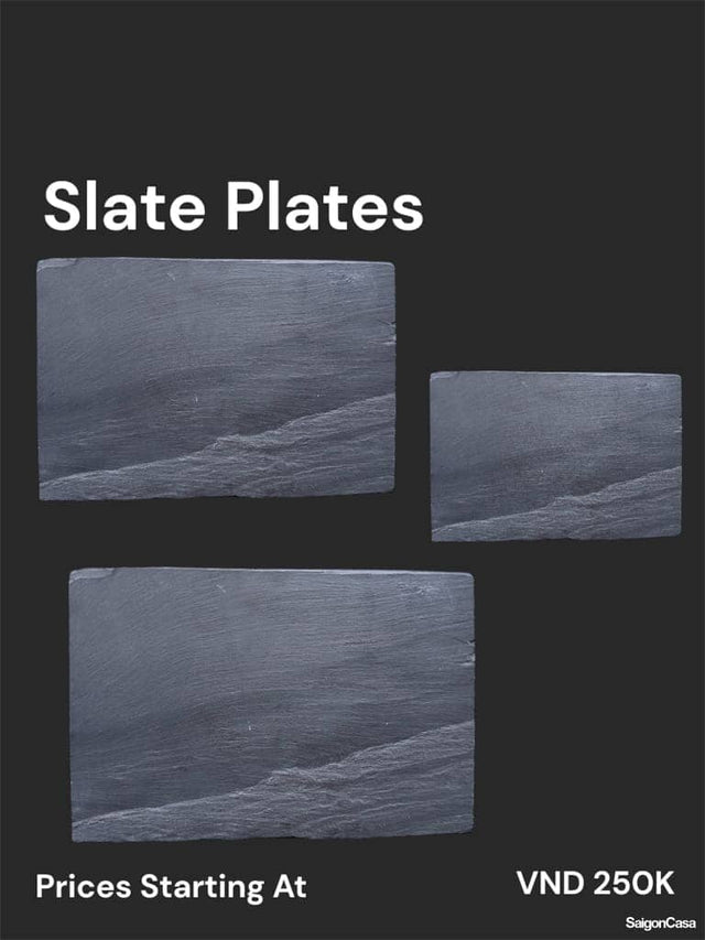 Đĩa Đá Slate - SaigonCasa | Curated Surfaces & Contemporary Living