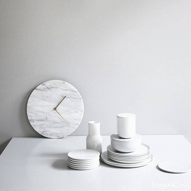 Đồng Hồ Đá Marble - SaigonCasa | Curated Surfaces & Contemporary Living