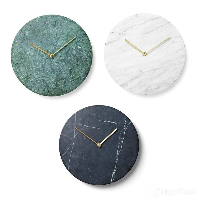 Đồng Hồ Trang Trí Đá Marble 