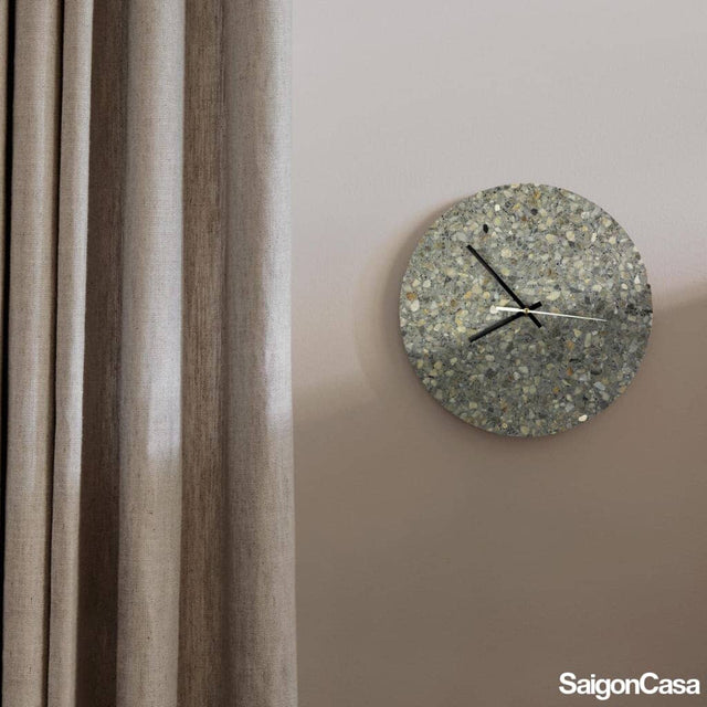Đồng Hồ Đá Terrazzo - SaigonCasa | Curated Surfaces & Contemporary Living