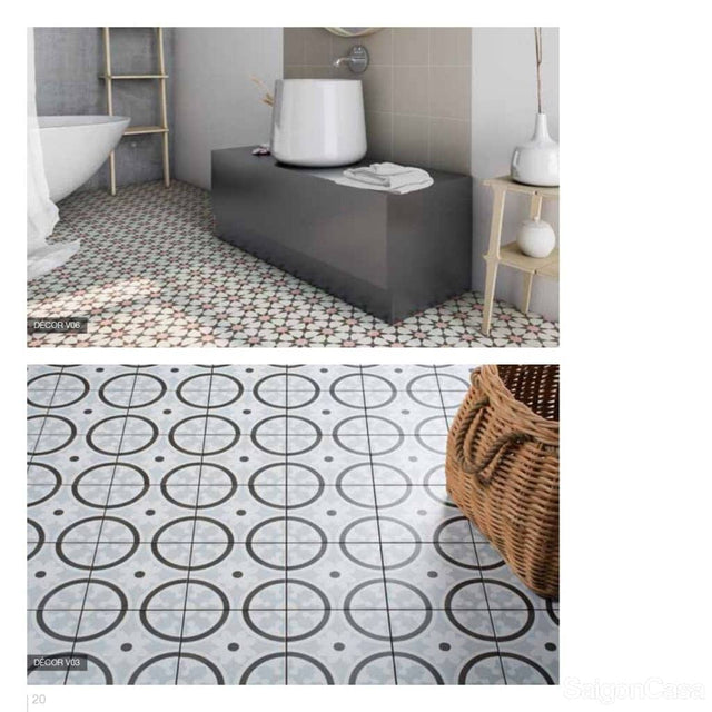 Gạch Bông Porcelain - SaigonCasa | Curated Surfaces & Contemporary Living