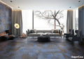Gạch Hiệu Ứng Kim Loại Flat Iron Blue 60x120cm - SaigonCasa | Curated Surfaces & Contemporary Living