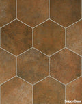 Gạch Hiệu Ứng Kim Loại Oxide Robin - SaigonCasa | Curated Surfaces & Contemporary Living