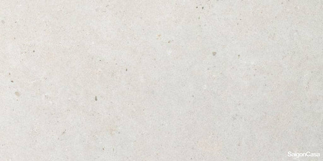 Gạch khổ lớn hiệu ứng xi măng Silver Grain White - SaigonCasa | Curated Surfaces & Contemporary Living