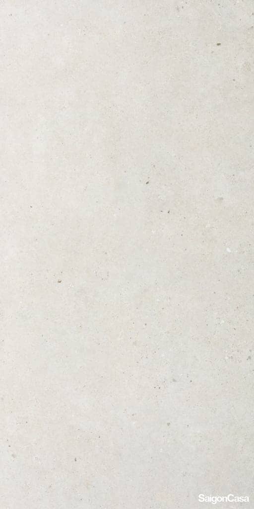 Gạch khổ lớn hiệu ứng xi măng Silver Grain White - SaigonCasa | Curated Surfaces & Contemporary Living
