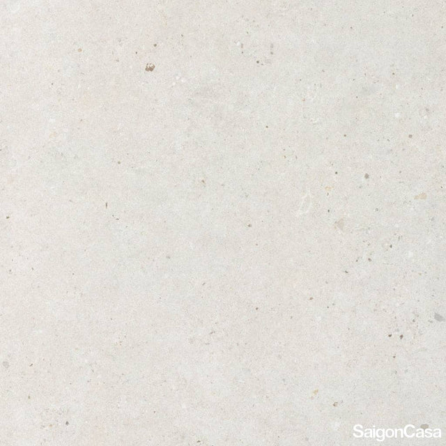 Gạch khổ lớn hiệu ứng xi măng Silver Grain White - SaigonCasa | Curated Surfaces & Contemporary Living