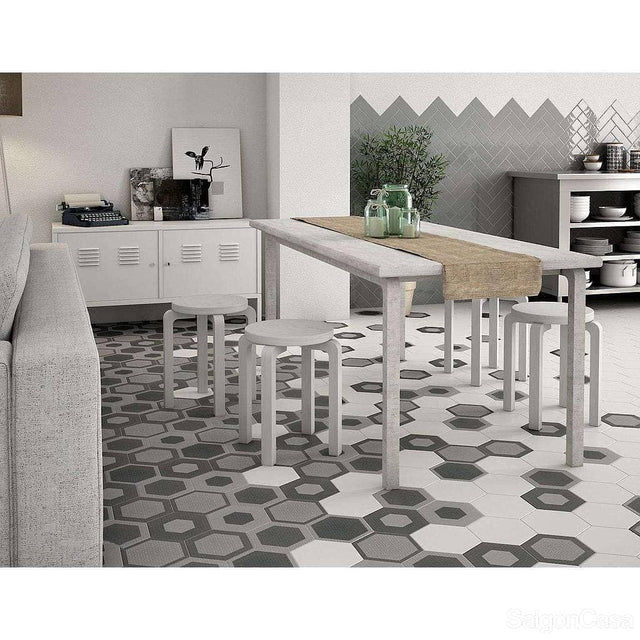 Gạch Lục Giác  Hexatile Charmant Grey