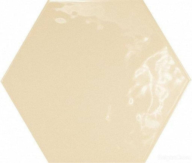 Gạch Lục Giác Hexatile Crema Brillo 17.5X20