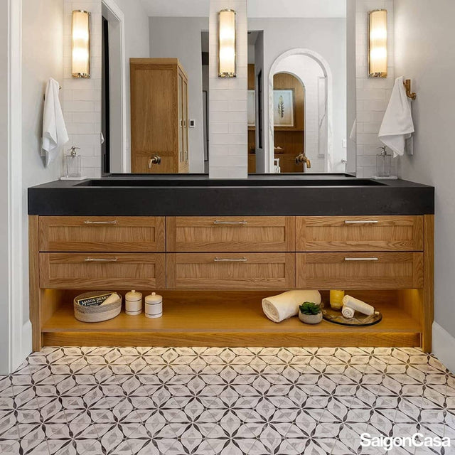 Gạch Lục Giác Hoa Văn Bardiglio - SaigonCasa | Curated Surfaces & Contemporary Living