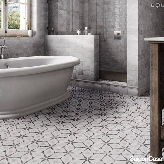 Gạch Lục Giác Hoa Văn Bardiglio - SaigonCasa | Curated Surfaces & Contemporary Living