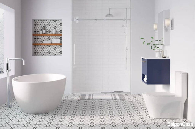 Gạch Lục Giác Hoa Văn Bardiglio - SaigonCasa | Curated Surfaces & Contemporary Living