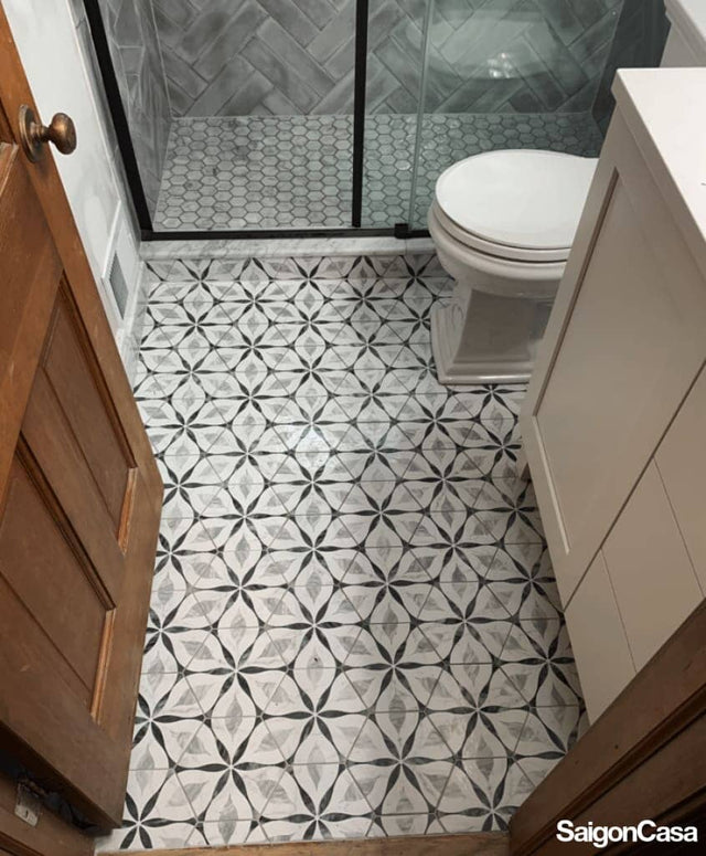 Gạch Lục Giác Hoa Văn Bardiglio - SaigonCasa | Curated Surfaces & Contemporary Living