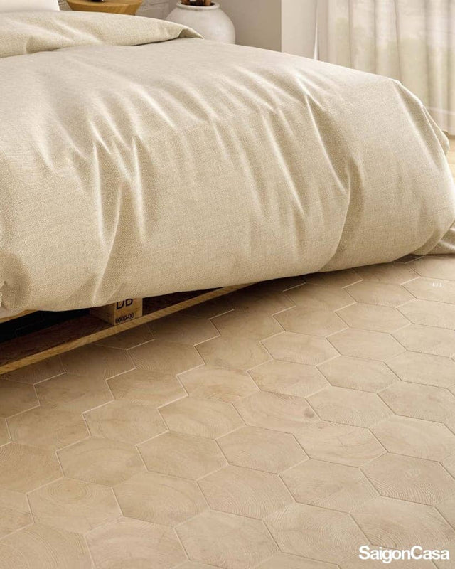 Gạch Lục Giác Vân Gỗ Hexawood