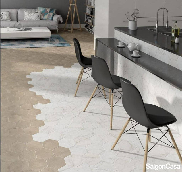 Gạch Lục Giác Vân Gỗ Hexawood - SaigonCasa | Curated Surfaces & Contemporary Living