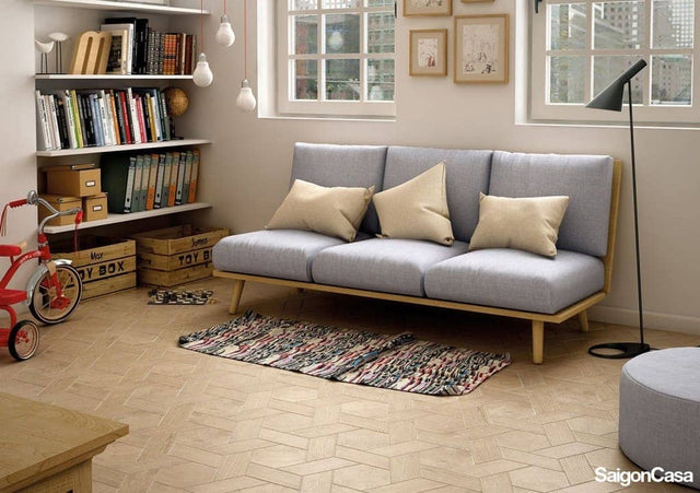 Gạch Lục Giác Vân Gỗ Hexawood
